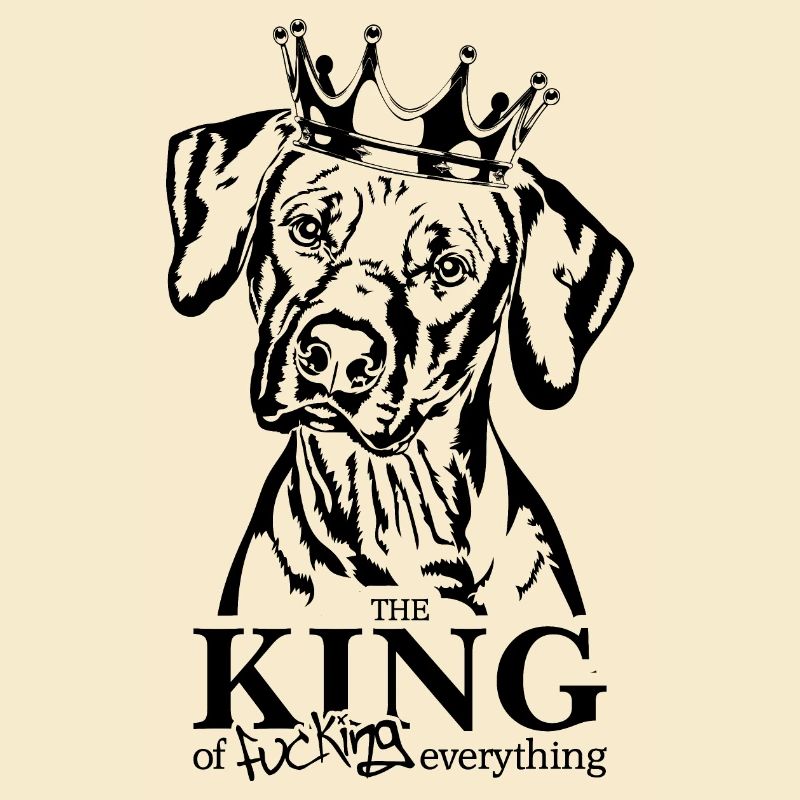 Rhodesian Ridgeback King Dog Saying Dogs