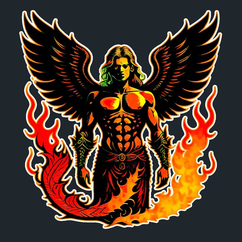 Angels on fire