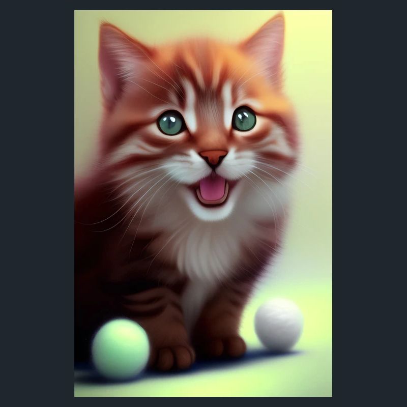 Petit bébé chat mignon