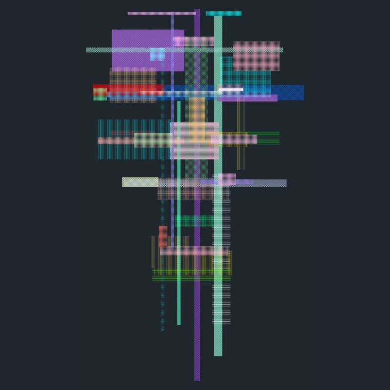 Motif Abstrait - Architecture de l’espace