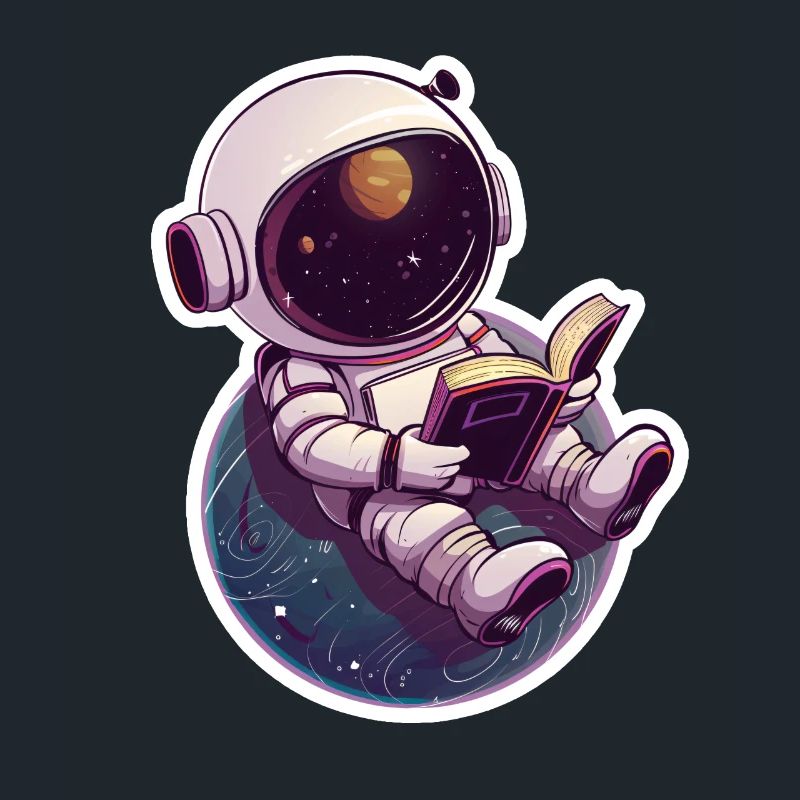 Astronaute lit devant la Terre – Space Design