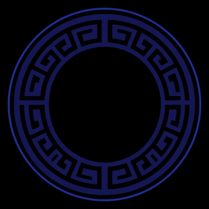 Griechisch Icon Kreis