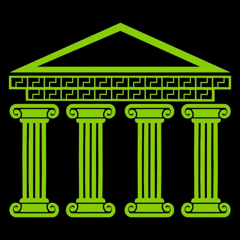 griechisches antikes gebäude