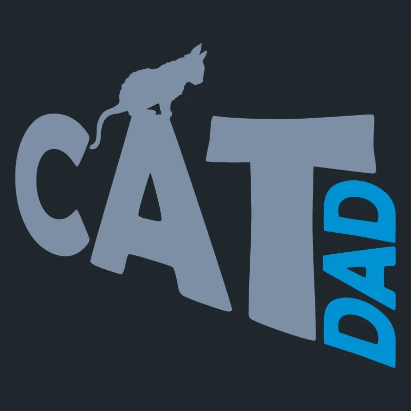 Conception du logo Cat Dad