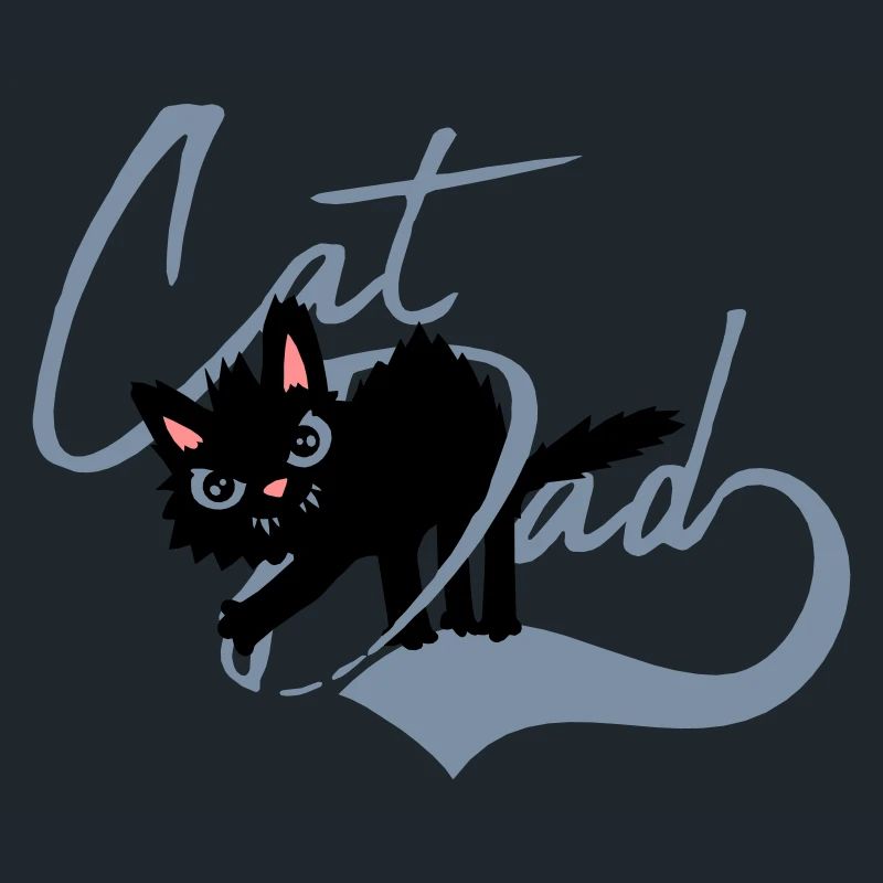 Cat Dad cool Design