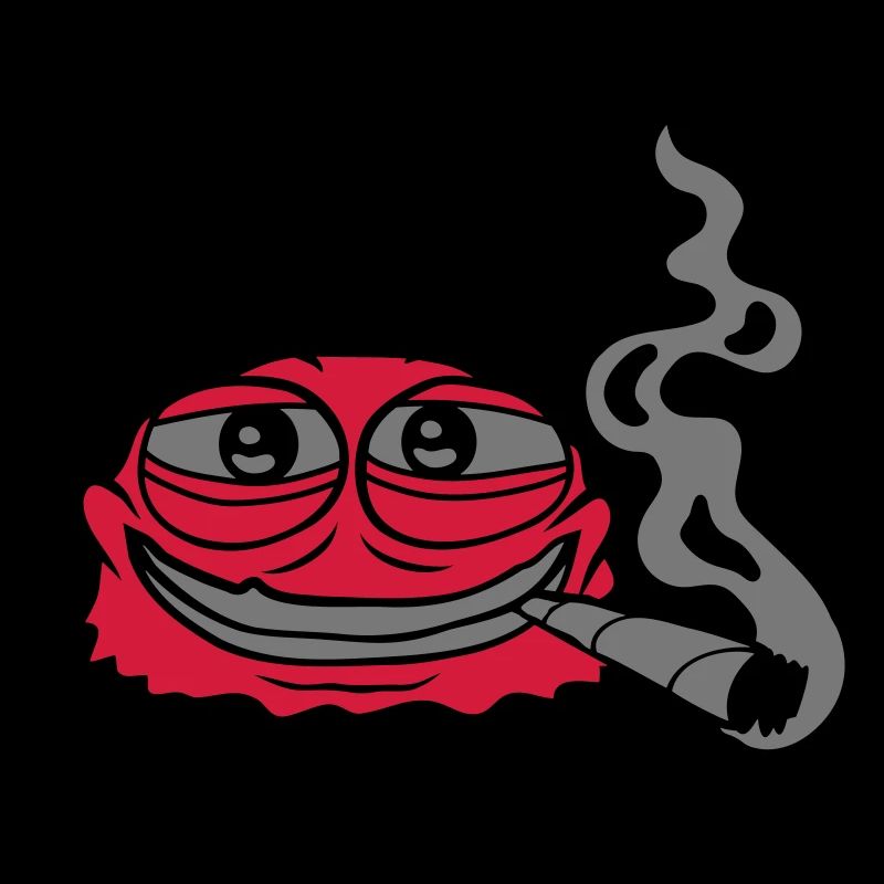 Fumer de l’herbe drôle de monstre