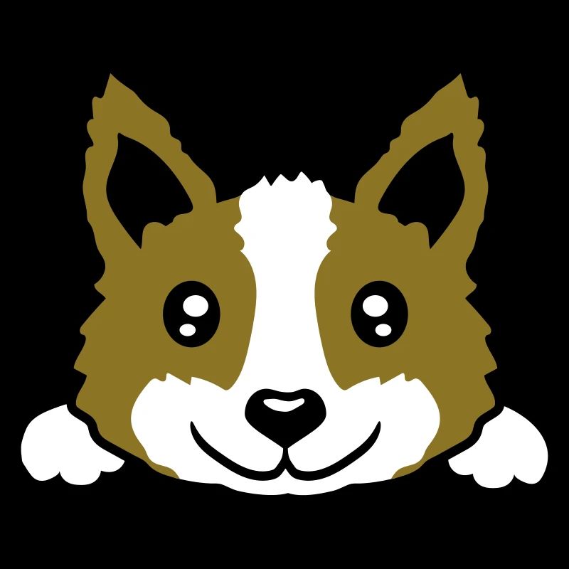 Design small cute dog