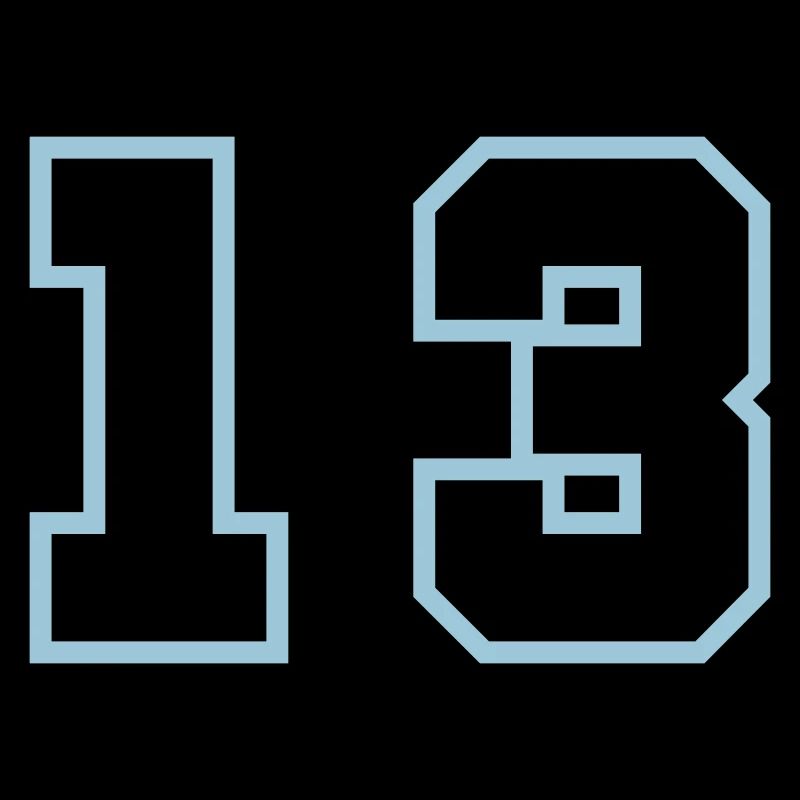 13 Symbole numérique