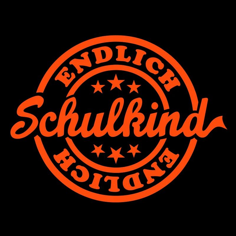 Finally schoolchild (stamp)