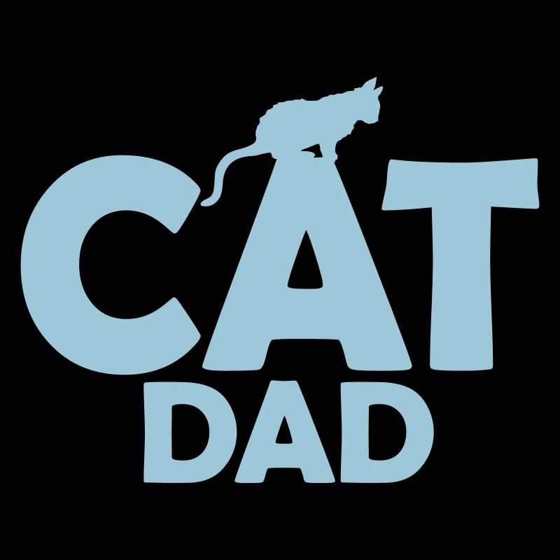 Cat Dad Logo Design