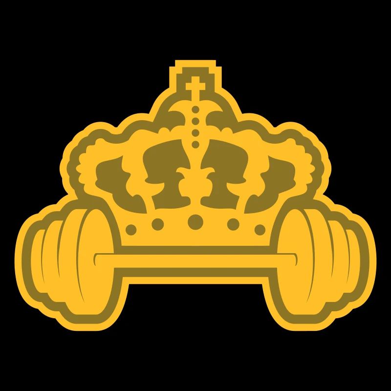 Conception du logo Krone Dumbbell