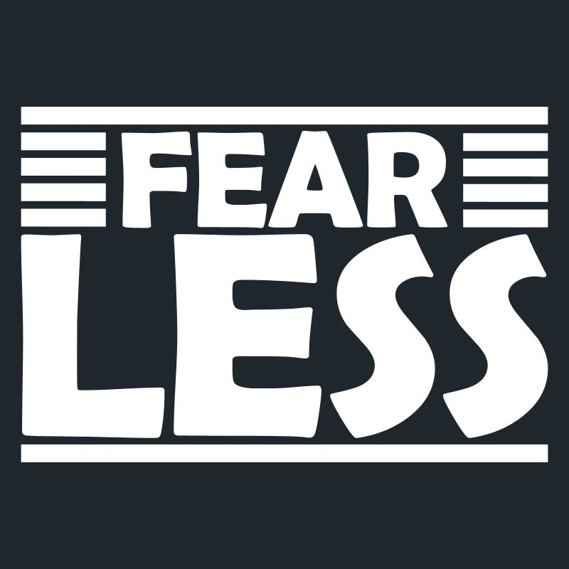 Conception de citation de texte intrépide