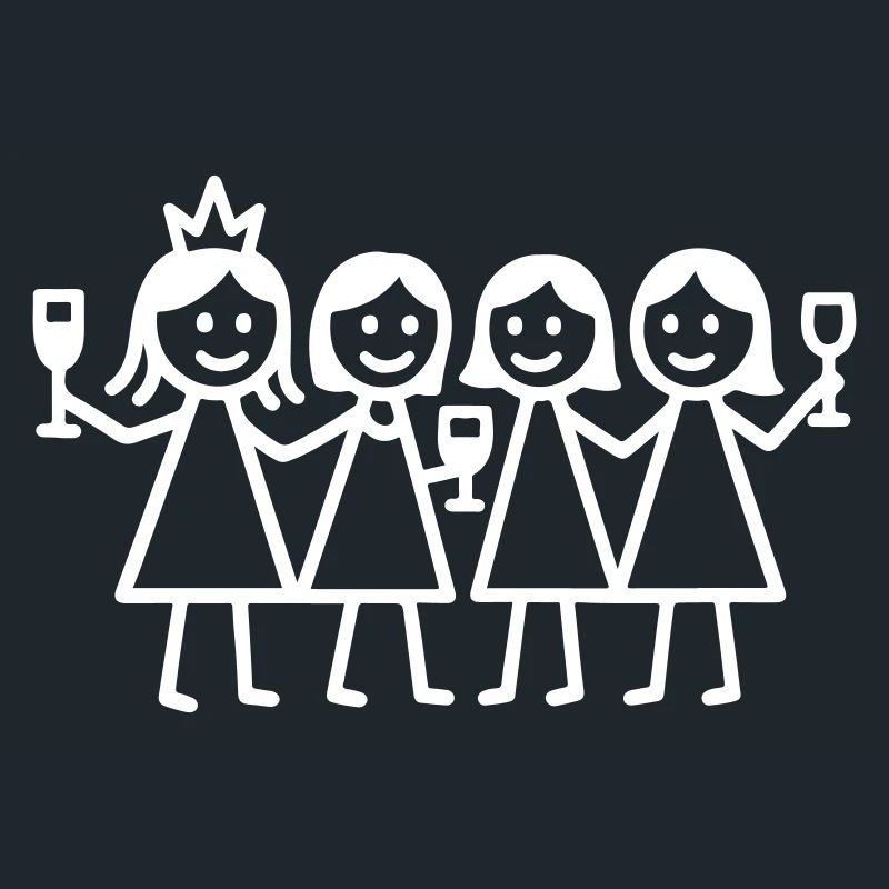 Junggesellinnen Crew Mädels Party