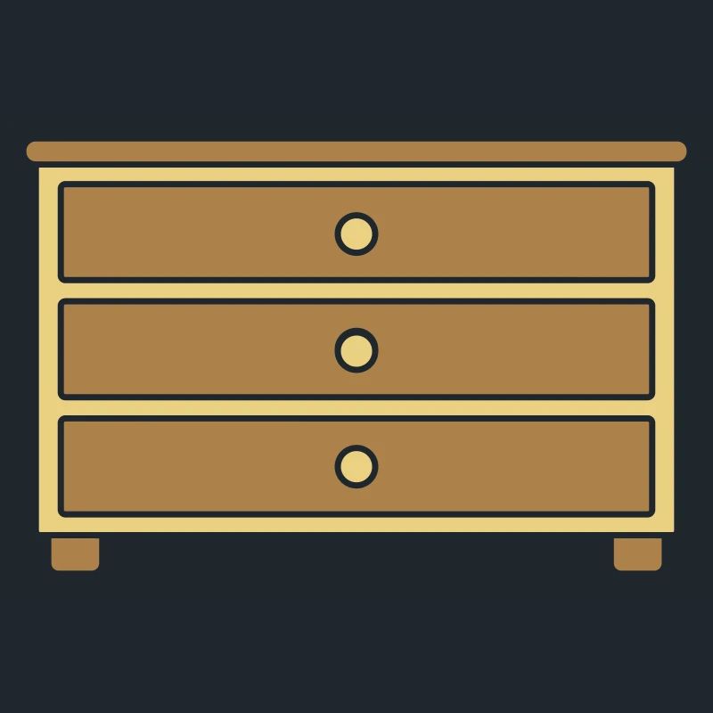Tiroirs de meubles design Commode
