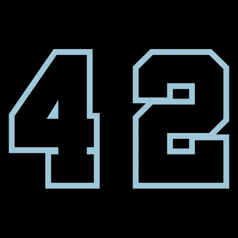 42 Symbole numérique