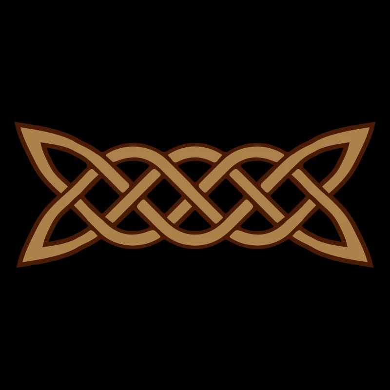 keltischer knoten muster