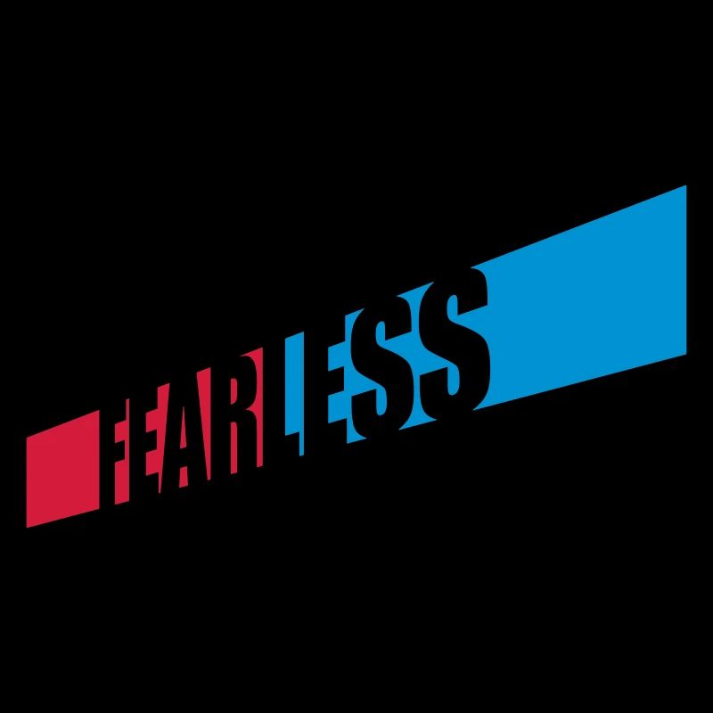 fearless Text Quote Design