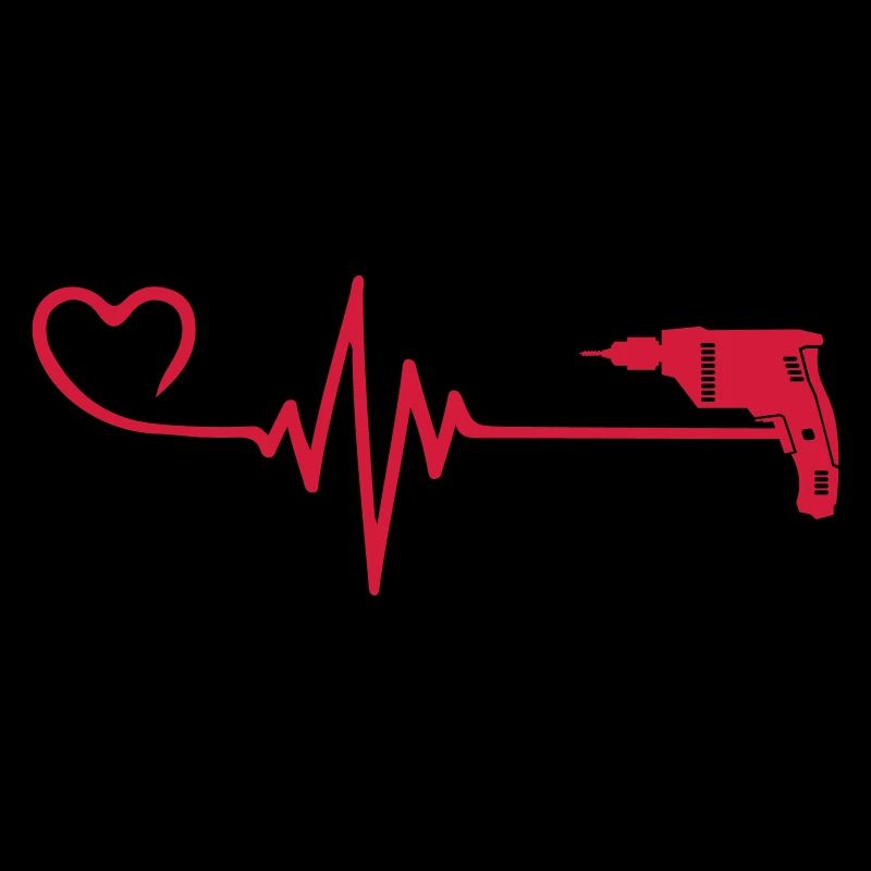 Drill Pulse Heart Love