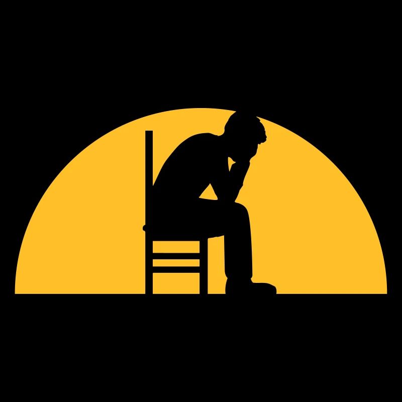 Sonne Depression Mann