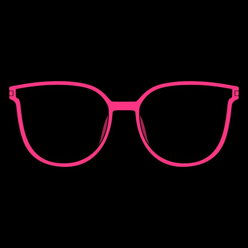 Brille Cateye (Farben änderbar)