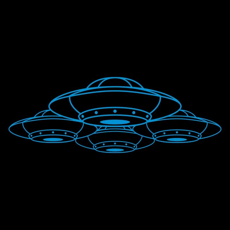 Escadrons de nombreux composés d’OVNIS