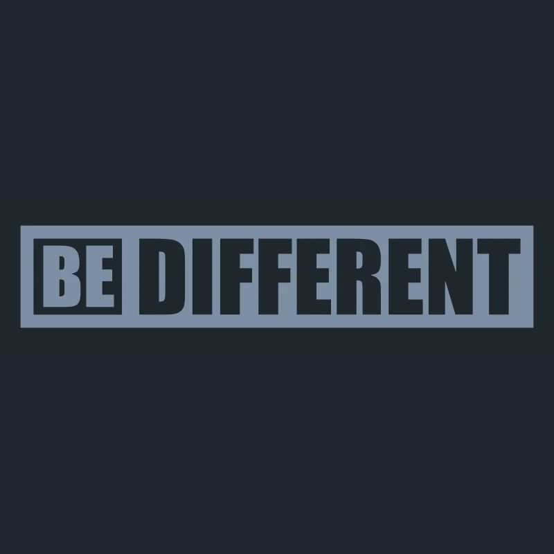 Be different Logo Design