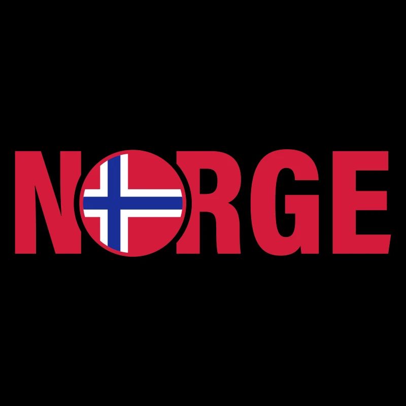 Norwegen Flagge Norge