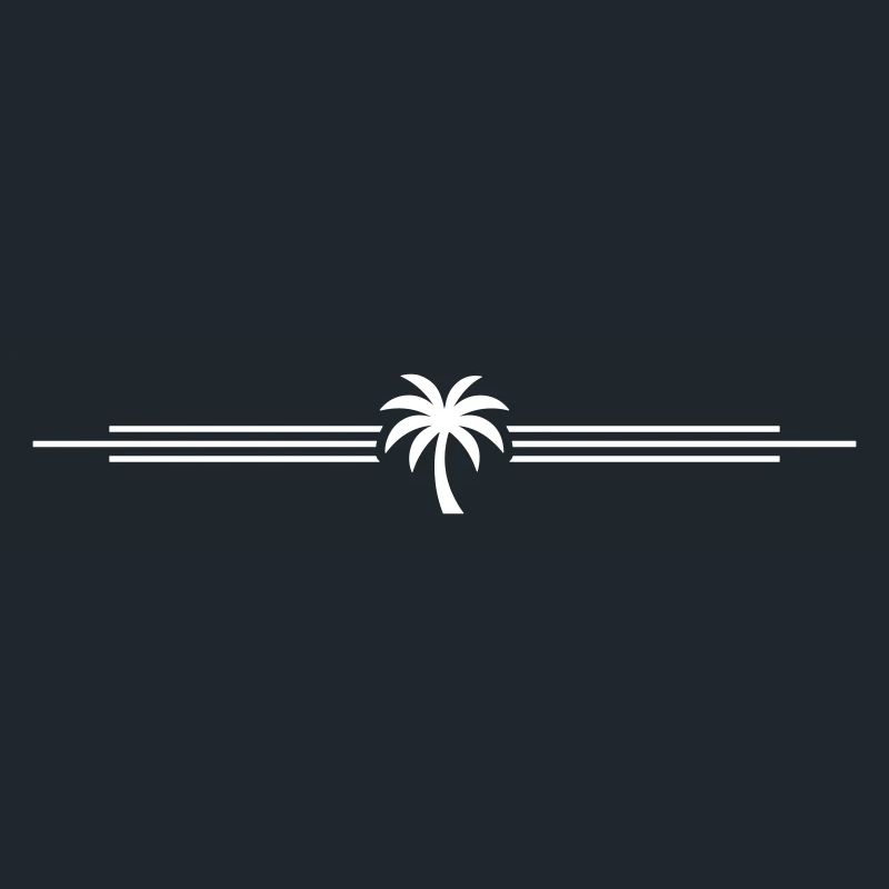 Palme Symbol Urlaub