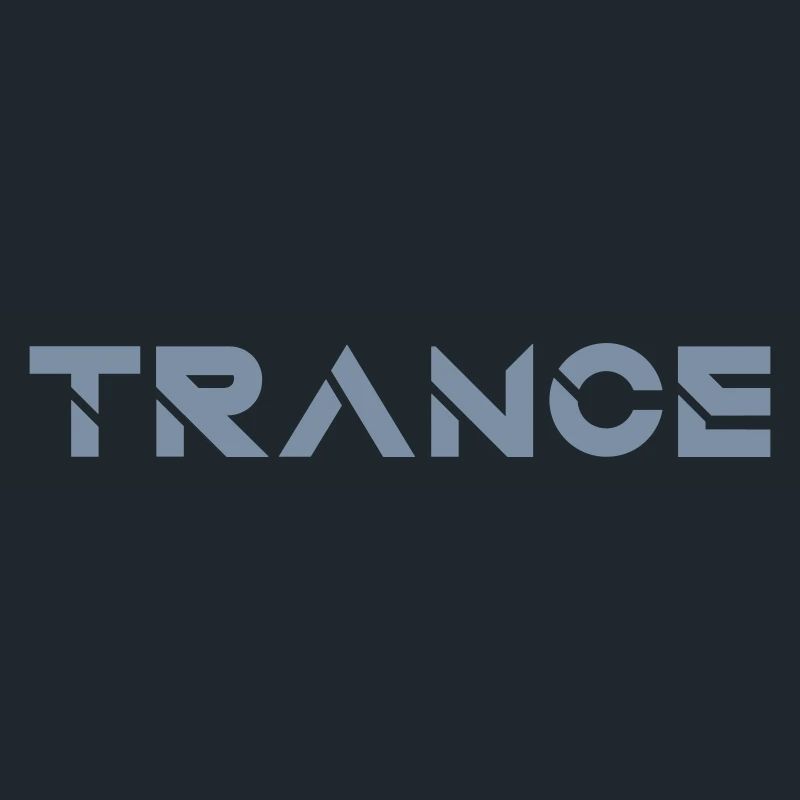 Lettering Trance Design Logo