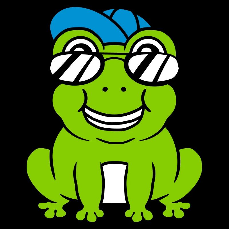 Sunglasses Cap Frog Boy