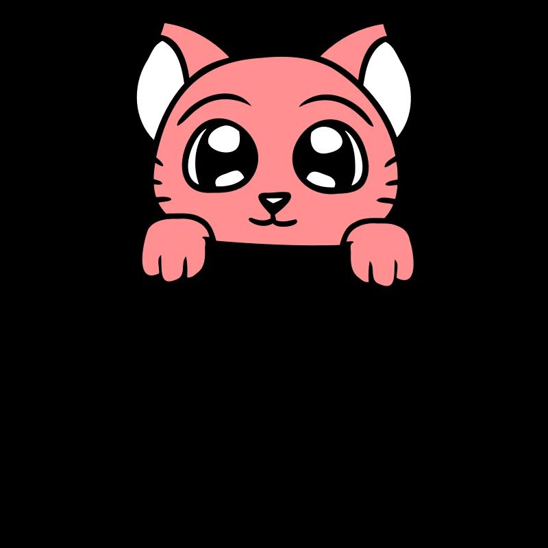 Petit chat mignon dans le sac sac de chemise à poche de poitrine