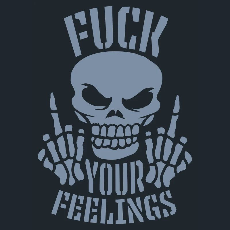 Crâne baiser vos sentiments