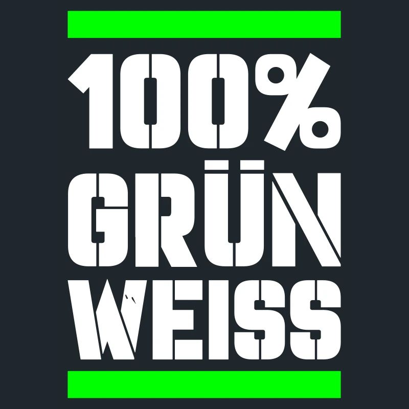 100 vert blanc