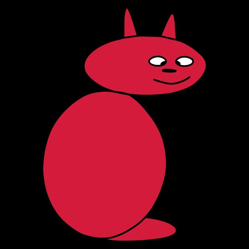 Ugly Cat - Motivfarbe selbst ändern