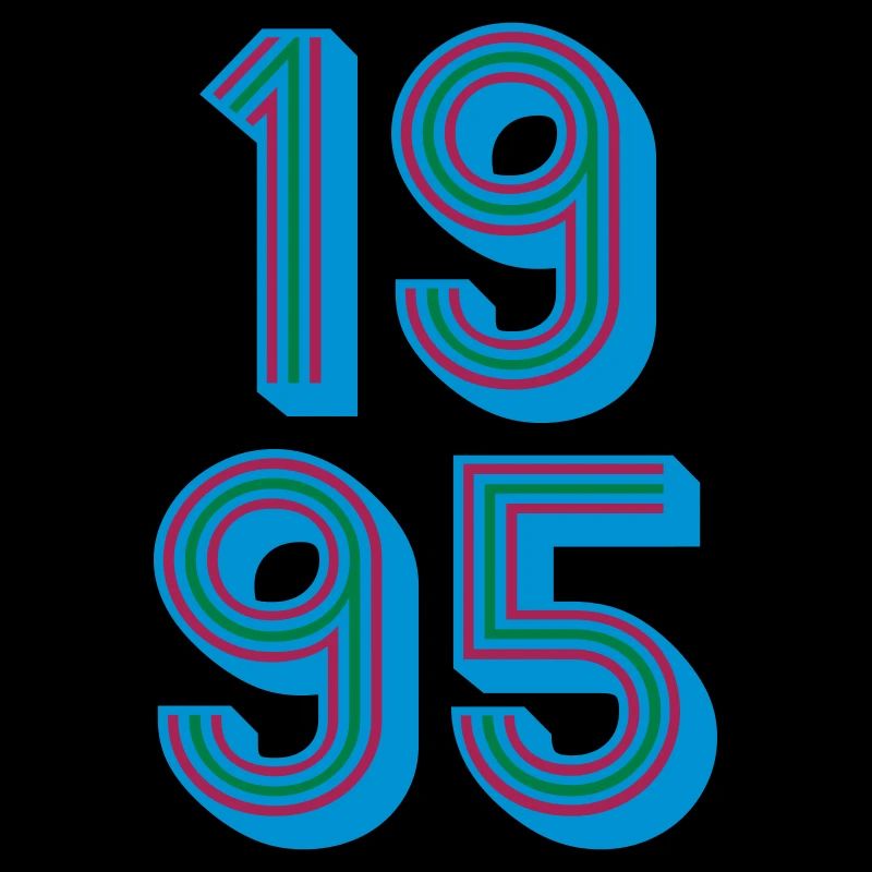 1995 Geburtsjahr | Farben änderbar