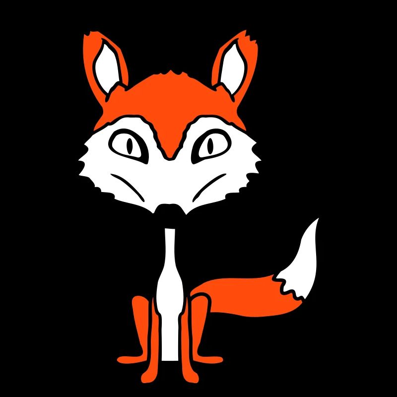 Fuchs Böser Blick Gefährlich Verrückt Wildes Tier