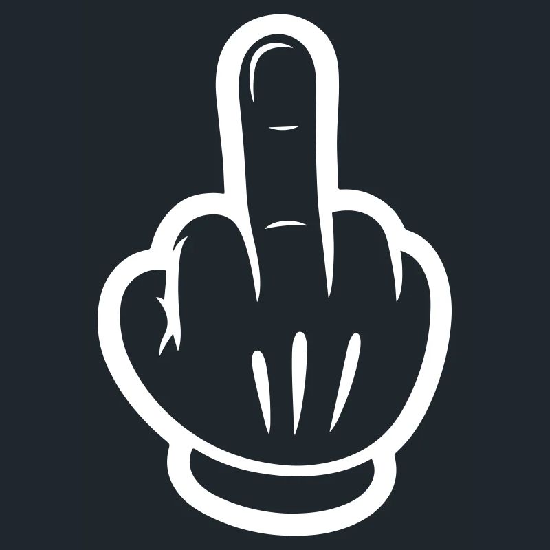 Mittelfinger Comic Hand