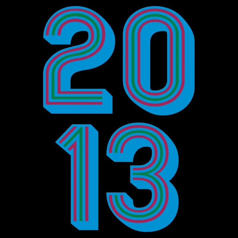 2013 Geburtsjahr | Farben änderbar