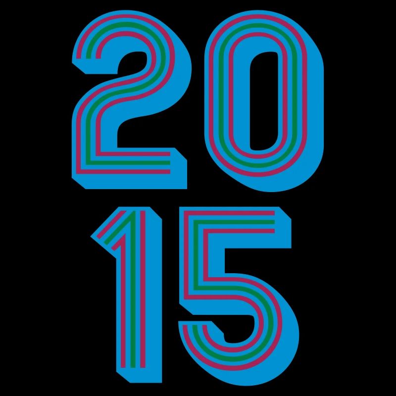 2015 Geburtsjahr | Farben änderbar