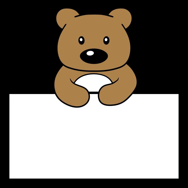 name shield frame text write teddy grizzly ba