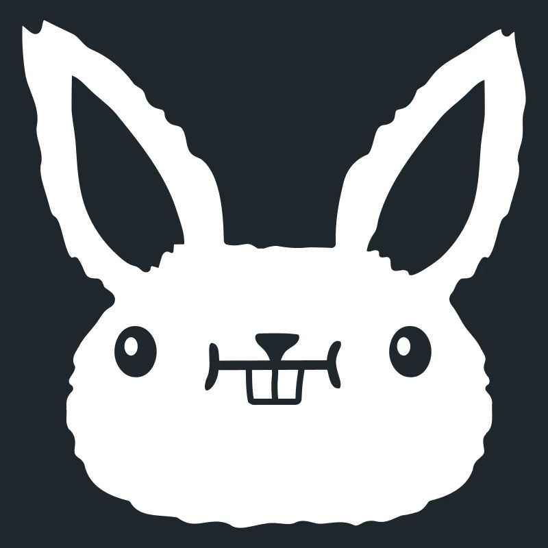 Cher lapin kawaii Face