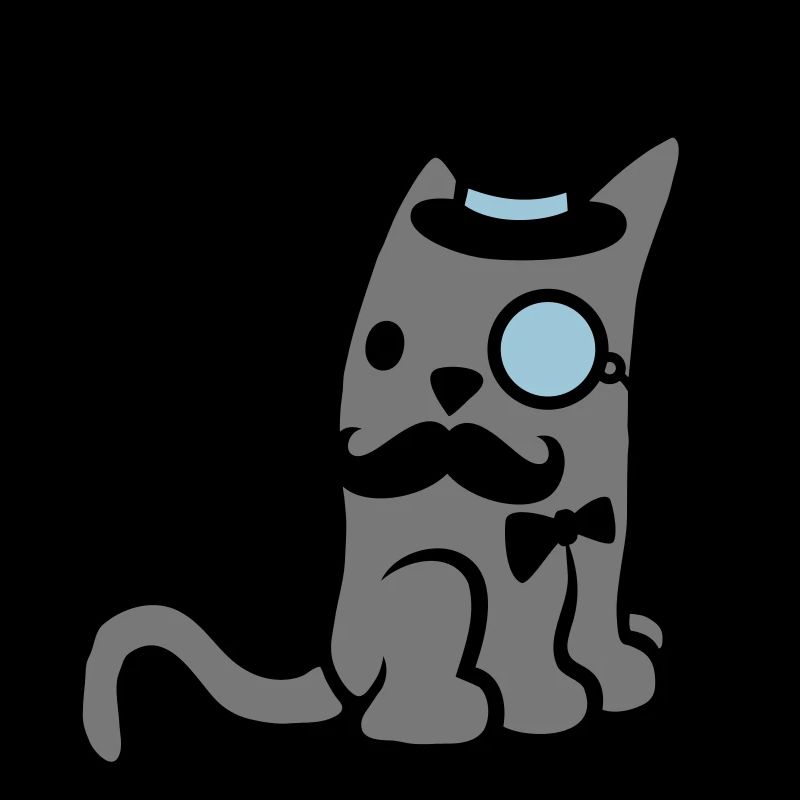 Lunettes monocle Mr. Cat
