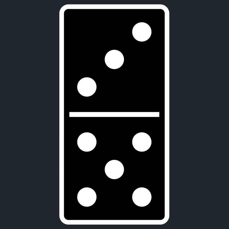 DOMINO STONE 3:5 - VARIABLE COLOR - VECTOR DESIGN!
