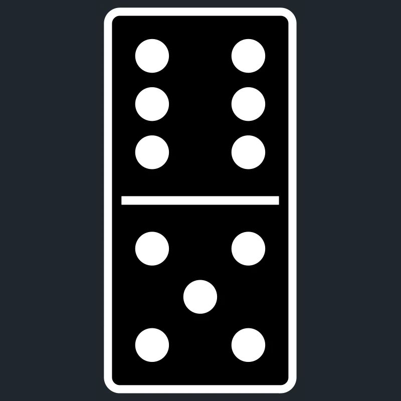 DOMINO STONE 6: 5 - COULEUR VARIABLE - CONCEPTION DE VECTEUR!