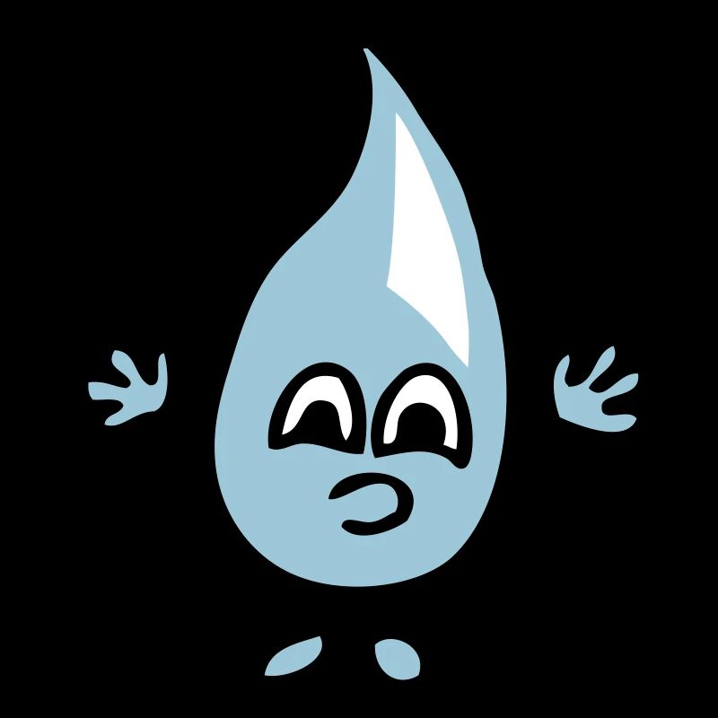 Kleiner Wassertropfen