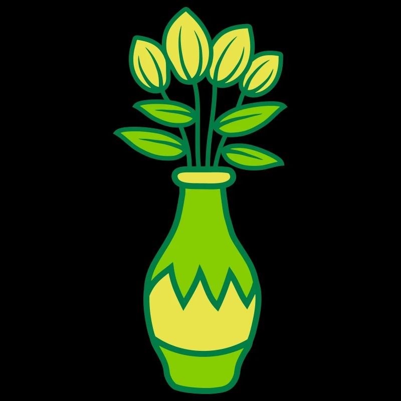 Beautiful Tulips Flower Vase Design