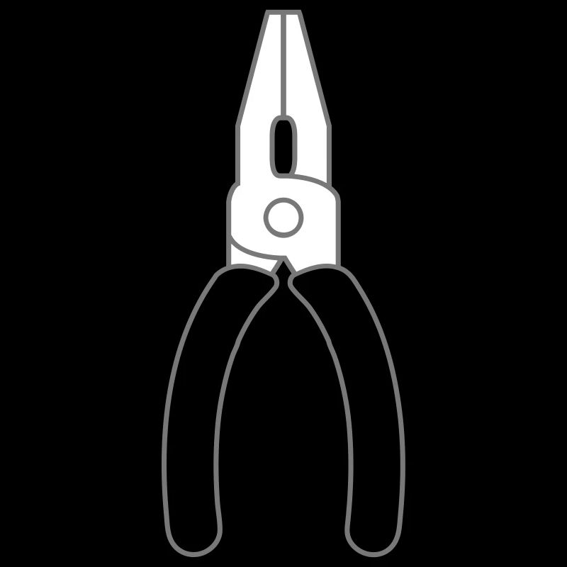 Outil de pince à logo
