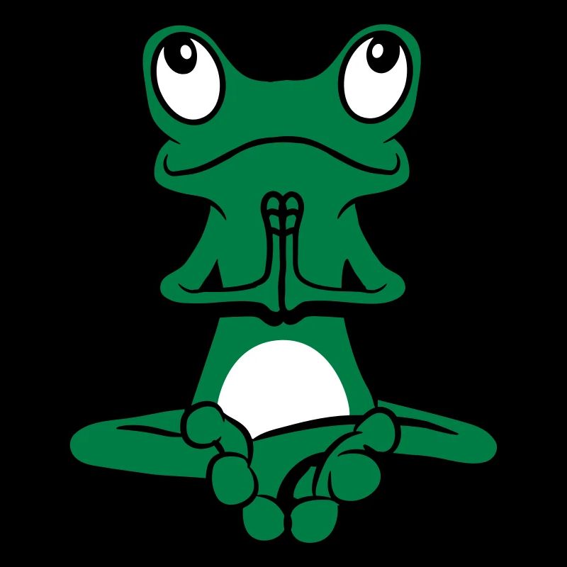 Frog meditation yoga