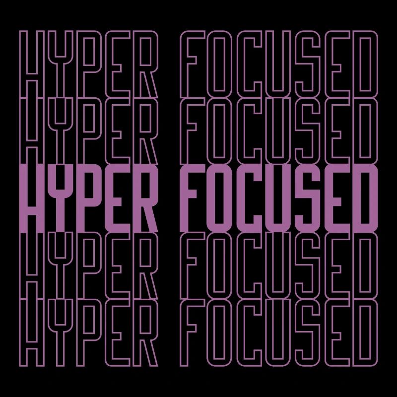 Hyperfocused in pink