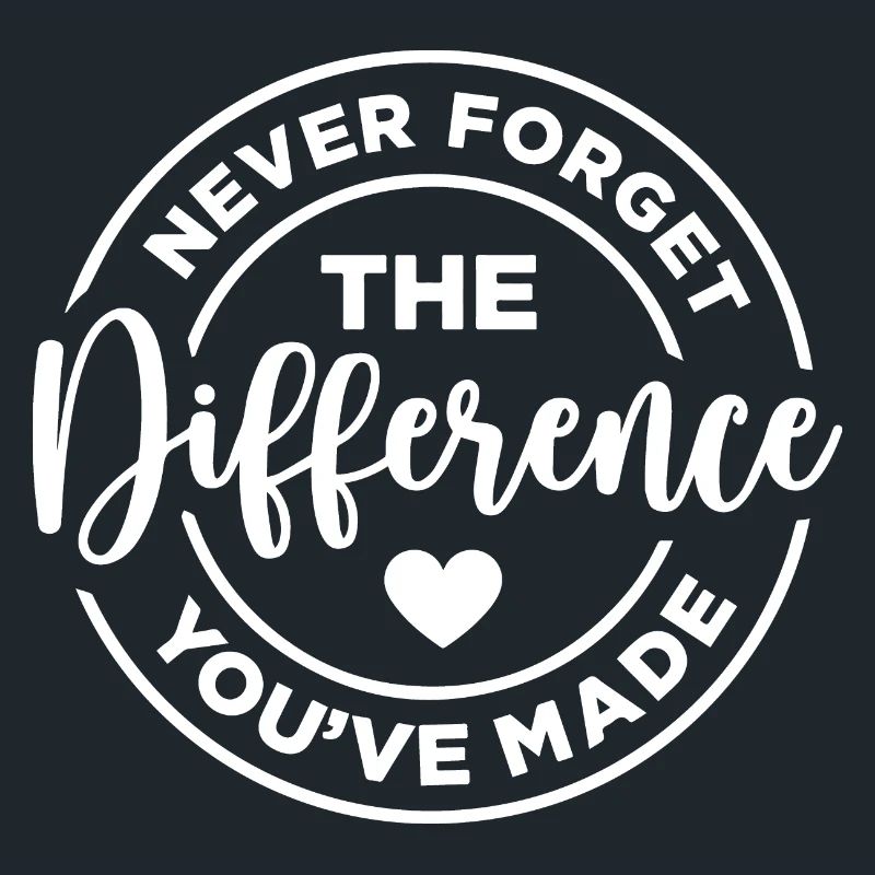 Never Forget the Difference